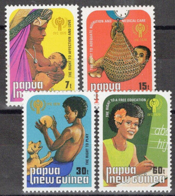 Papua New Guinea 508-511 MNH IYC Mother & Child Education ZAYIX 072922S53