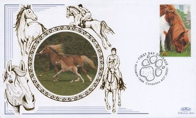 Australia First Day Cover Horse & Pony Equestrian Zayix Stamps ZAYIX 0125M0373