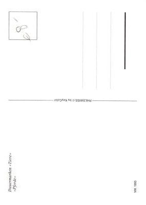 Switzerland Maximum Card FDC Horse & Colt Zayix Stamps ZAYIX 0125M0379