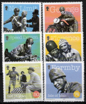 Isle of Man 1039-1044 MNH Cinema Films George Formby ZAYIX 061223SM150M