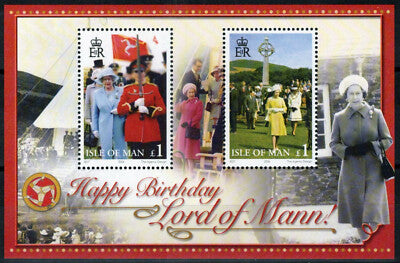 Isle of Man 1143 MNH Queen Elizabeth II 80th Birthday ZAYIX 061223SM162M