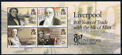 Isle of Man 1214 MNH Historical Figures Ship Captain ZAYIX 061223SM173M