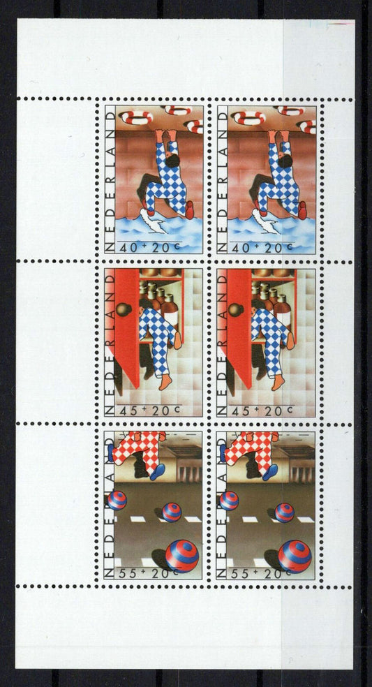 Netherlands B541a MNH Semi-Postal Childhood Dangers Zayix Stamps 0125M0435M