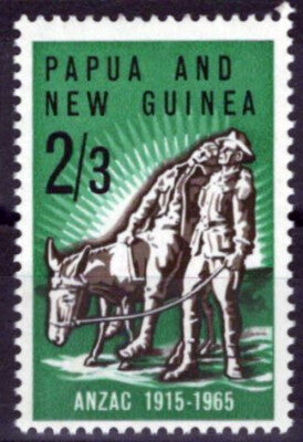 Papua New Guinea 203 MH Simpson & His Donkey Wallace Anderson ZAYIX 071423S143