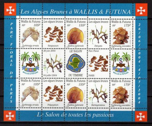 Wallis & Futuna Islands 589d MNH Marine Life Plants ZAYIX 0524M0184