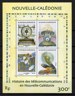New Caledonia 1053 MNH Communications Telephone Satellites ZAYIX 0524M0192