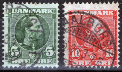 Denmark 70-71 Used Royalty King Christian IX ZAYIX 083022S08