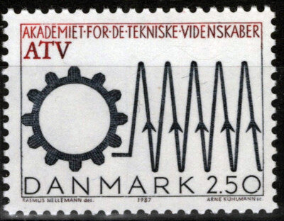 Denmark 839 MNH Communications Technical Sciences ZAYIX 083022S61