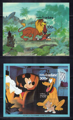 Togo 1072-1072A MNH Disney Pluto Dingo Mickey ZAYIX 0701M0035