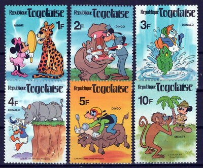 Togo 1064 MNH Disney Characters Animals Fazao Reserve ZAYIX 0701S0084