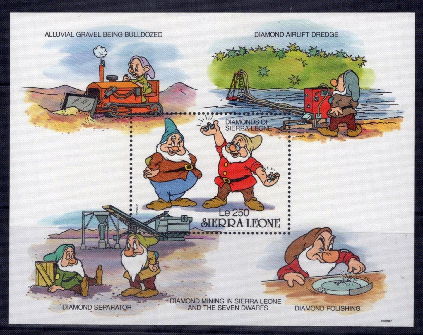 Sierra Leone 1194-1205 MNH Disney Fishing Aviation Farming ZAYIX 0701M0033