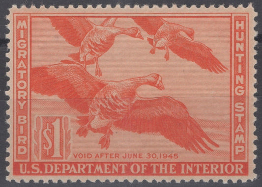 US RW11 MH 1944 Federal Hunting Permit Duck Stamp ZAYIX 112222S45