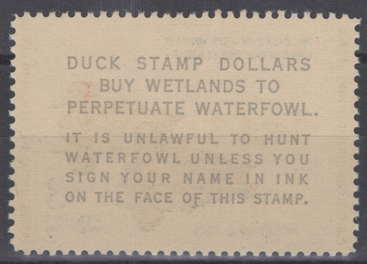 US RW27 MNH 1960 Federal Hunting Permit Redhead Duck Stamp ZAYIX 112222S27