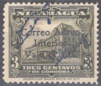 Nicaragua MI 657 MNG Ovpt with Deshon Sevilla Control Mark ZAYIX 102922S03