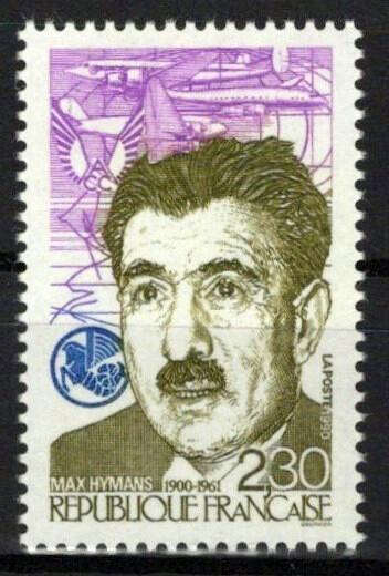France 2208 MNH Max Hymans Aviation Planes ZAYIX 0924S0034M
