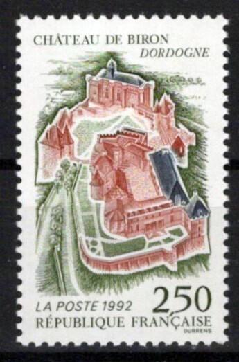 France 2293 MNH Biron Castle Architecture ZAYIX 0924S0070M