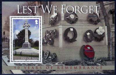 Isle of Man 1283 MNH National War Memorial World War I ZAYIX 061223SM186M
