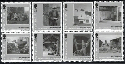 Isle of Man 1303-1306 MNH Pairs Photographs Farming Mills ZAYIX 061223SM189M