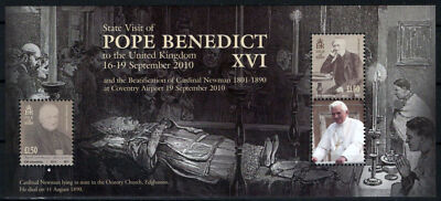Isle of Man 1393 MNH Pope Benedict XVI Religious Figure ZAYIX 073123SM09M
