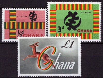 Ghana 95-97 MNH Wildlife Red Fronted Gazelle ZAYIX 113022S20