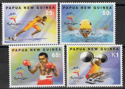 Papua New Guinea 992-995 MNH Summer Olympics Sports ZAYIX 072922S95