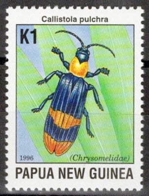 Papua New Guinea 896 MNH Beetle Insects ZAYIX 072922S87