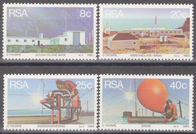 South Africa 610-613 MNH Weather Station Weather Balloon Science ZAYIX