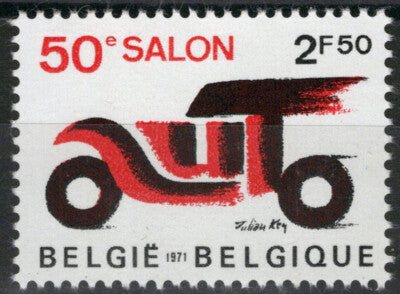 Belgium 797 MNH Automobile Show Transportation ZAYIX 071823S138M