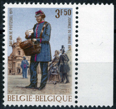 Belgium 802 MNH Stamp Day Mailman ZAYIX 071823S143M