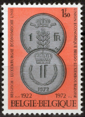 Belgium 819 MNH Coinage Economic Union ZAYIX 071823S157
