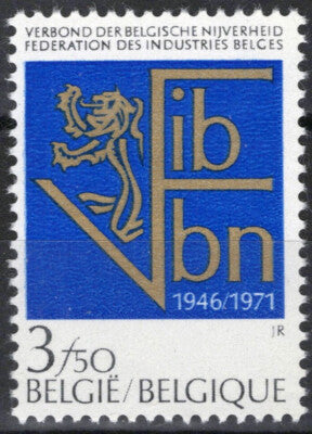 Belgium 817 MNH Federation Belgian Industries ZAYIX 071823S155M