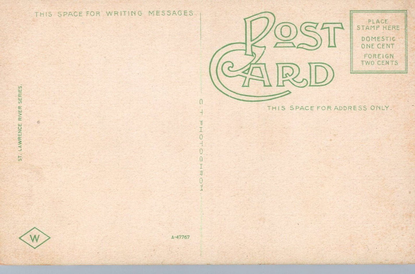 ZAYIX Postcard Great Lakes Steamer 'Miss Vandenberg' Ferry Prescott Divided Back