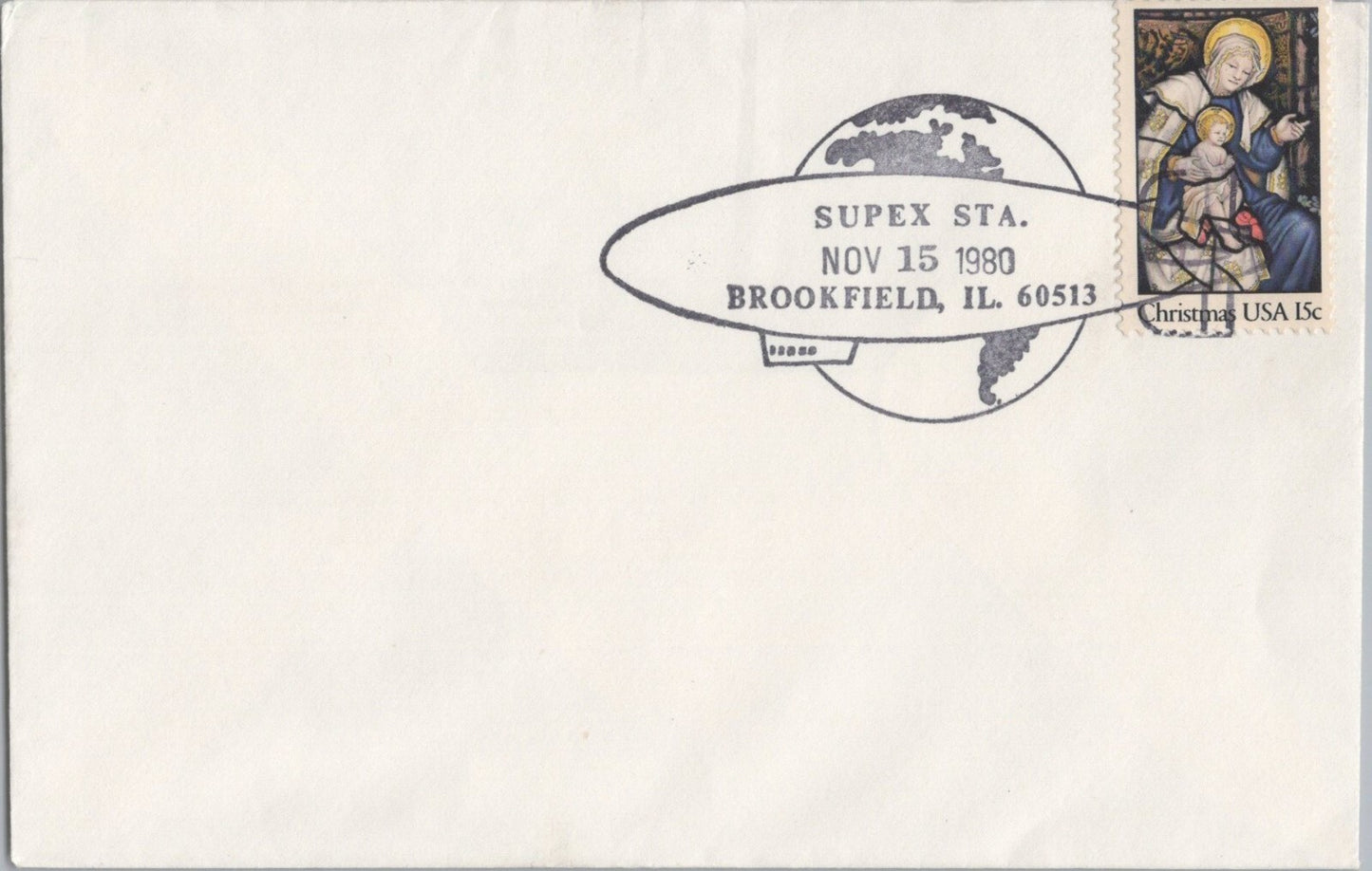 US Covers Event SUPEX station 1980, Brookfield, Illinois ZAYIX 041322SM174