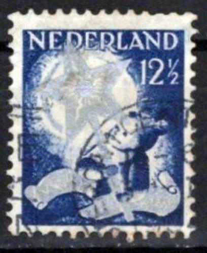 Netherlands B69 Used Semi-Postal Christmas Bear Zayix Stamps 0325S004