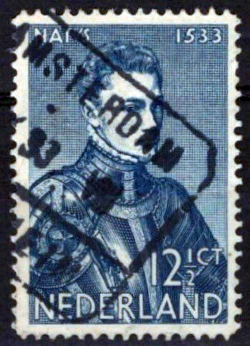 Netherlands 199 Used Portrait Attributed to Moro Zayix Stamps 0325S053