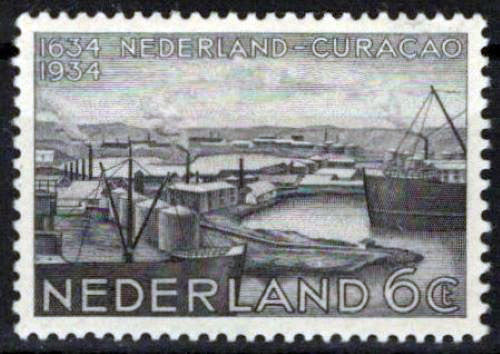 Netherlands 202 MH Willemstad Harbor Zayix Stamps 0325S056