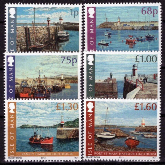 Isle of Man 1493-1498 MNH Lighthouses Ships Boats ZAYIX 073123SM24M