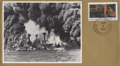 US 2838 FDC WWII submarine warfare ZAYIX 1024A0165