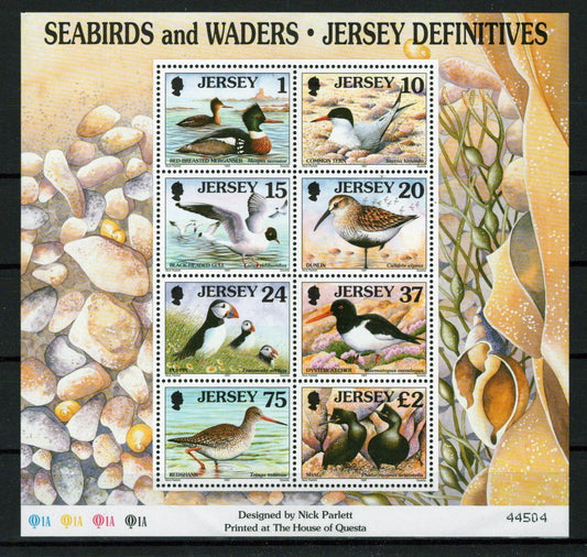 Jersey 785a MNH Seabirds & Waders Birds Wildlife ZAYIX 101623SM08