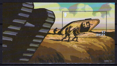 Jersey 1984 MNH World War I Military Battle of Cambrai ZAYIX 101623SM21M