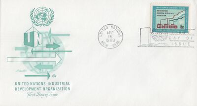 United Nations 185 Artmaster FDC UNIDO Industrial Development 032723SM20 ZAYIX 030723SM20M