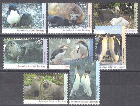 Australian Antarctic Territory L83-L89 MNH Wildlife Birds Seals ZAYIX 101922S62