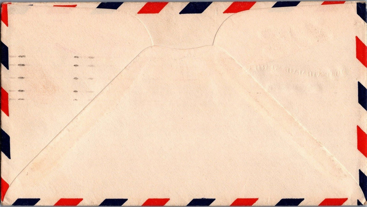 US Mellone C31-12 FDC - House of Farnam cachet - air post pair ZAYIX 113022SM21