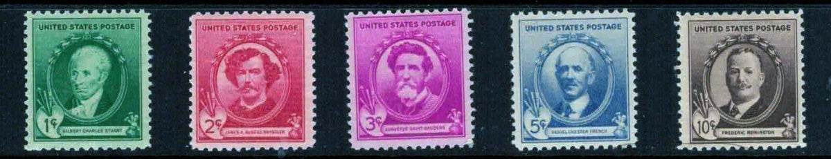 US 859-893 MNH FAMOUS AMERICANS complete set Arts & Science 112022FRAS05M ZAYIX