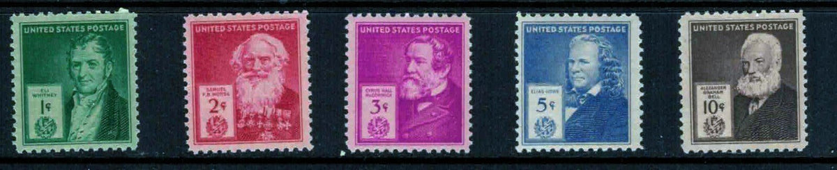 US 859-893 MNH FAMOUS AMERICANS complete set Arts & Science 112022FRAS05M ZAYIX