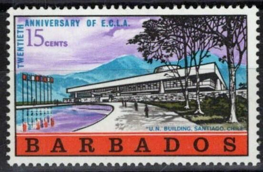 Barbados 302 MNH Un Building Architecture ZAYIX 062723S22M