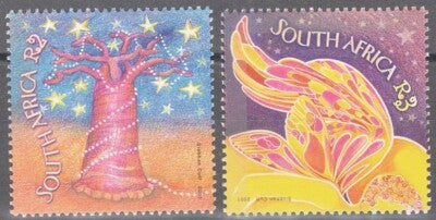 South Africa 1268-1269 MNH Christmas Tree & Angel ZAYIX