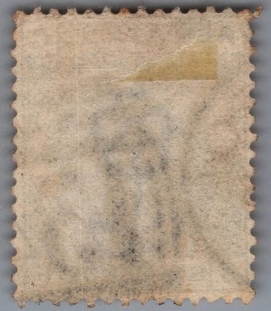 Great Britain 62 used Plate 13 6p Gray Victoria ZAYIX 103022S26