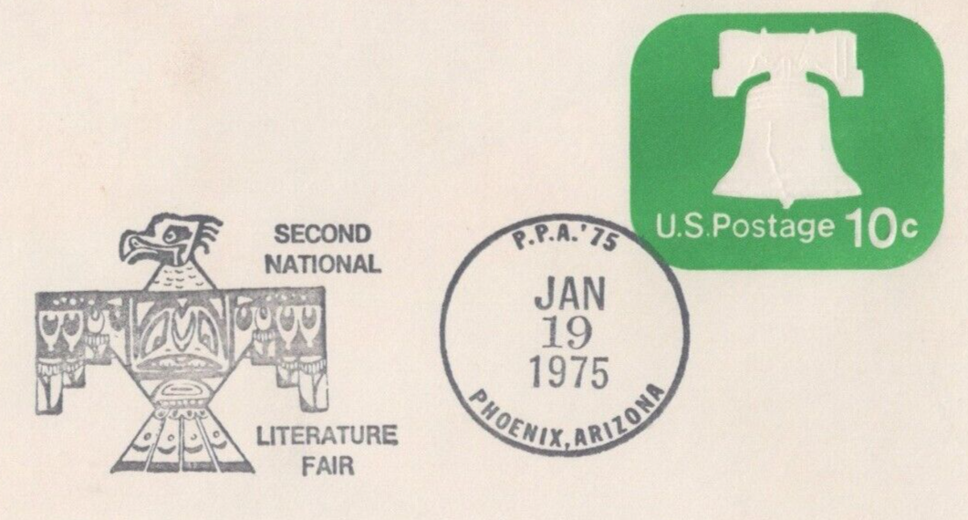 US Event Cover Second National Literature Fair Phoenix ZAYIX 041322SM74