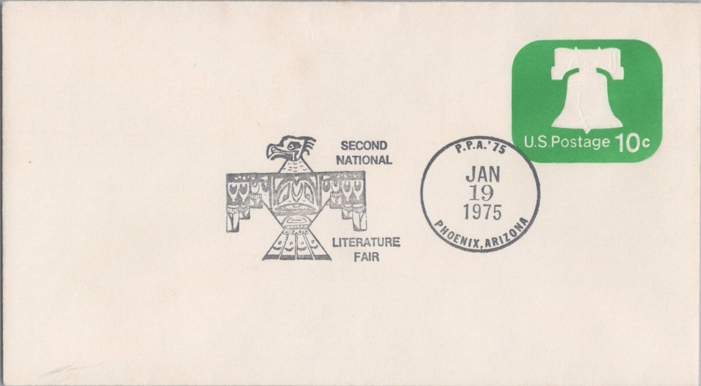 US Event Cover Second National Literature Fair Phoenix ZAYIX 041322SM74